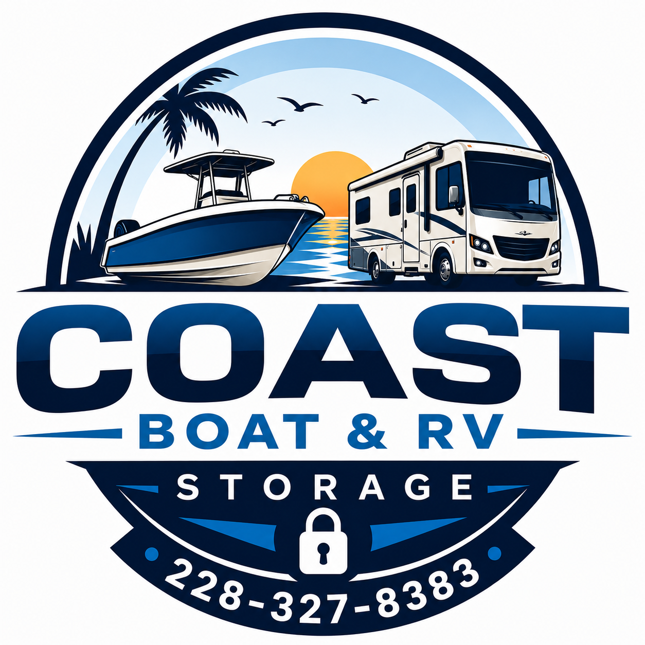 Coast Boat and RV logo