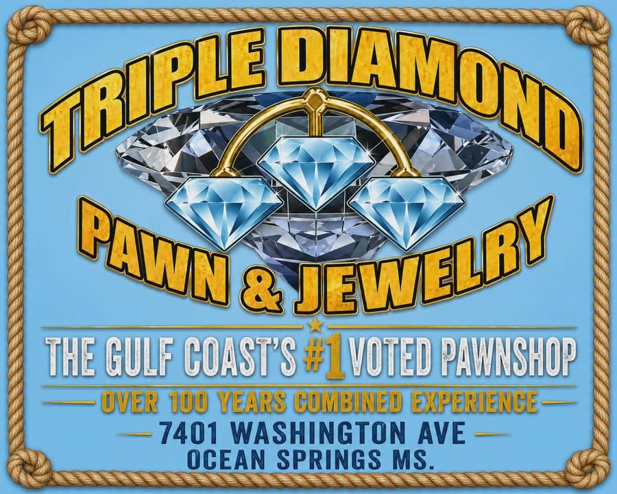 Triple Diamond Pawn and Jewelry logo